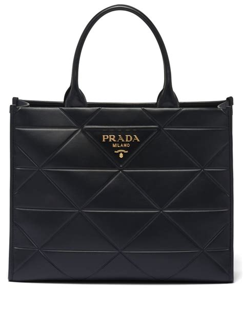 prada bow leather logo satchel|The Symbole .